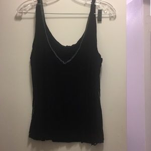Black Infinity Tank Top